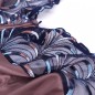 Terra Comfort: Brown Satin Flat Bra for Men in Extra Large Sizes Terra Comfort: Brown Satin Flat Bra for Men in Extra Large Sizes