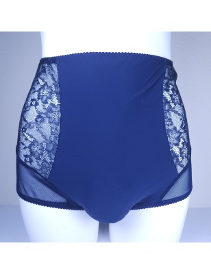 Moon Garden: Navy Blue High Waisted Brief