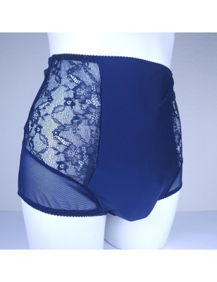 Moon Garden: Navy Blue High Waisted Brief