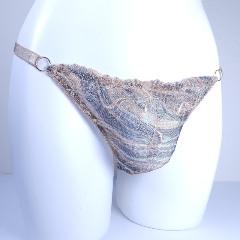Wild Essence: Cheetah Mesh Sissy G-string Wild Essence: Cheetah Mesh Sissy G-string