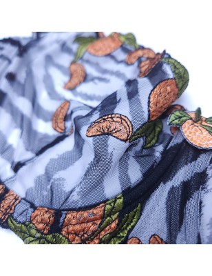 Zesty Savannah - AA Flat Chest Bra Mesh Balconette