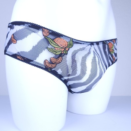 mens sissy panties zebra