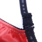 SatinSky: Underwire Satin Male Bra SatinSky: Underwire Satin Male Bra