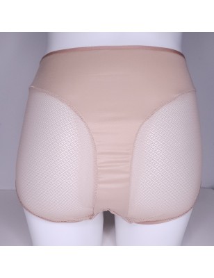 LARGE Nude Petal high waist brief