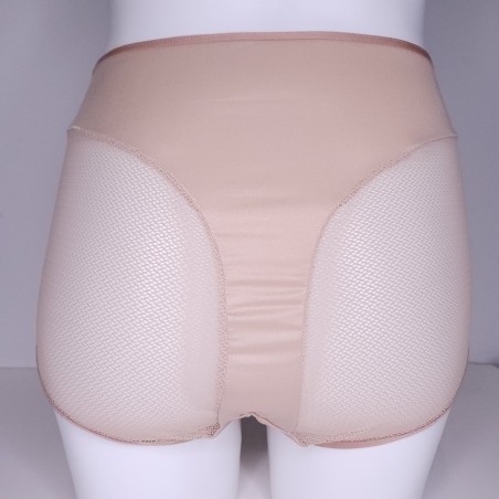 LARGE Nude Petal high waist brief