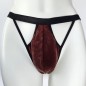2XL Mocha Elegance G-String with front pouch 2XL Mocha Elegance G-String with front pouch