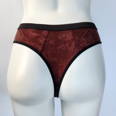 MEDIUM Mocha Elegance thongs