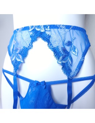 XL garter belt Ocean Silk