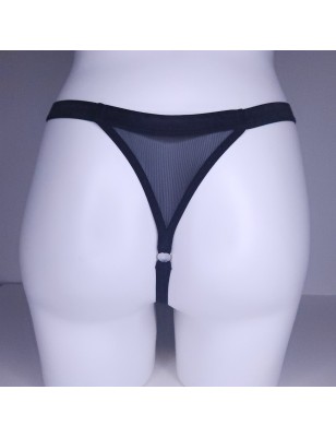MEDIUM g-string stretch mesh