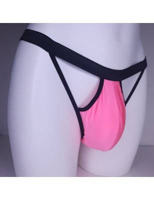MEDIUM G-string with front pouch Pink Affair