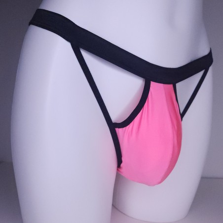 MEDIUM G-string with front pouch Pink Affair