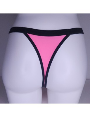 MEDIUM G-string with front pouch Pink Affair