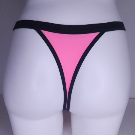 MEDIUM G-string with front pouch Pink Affair