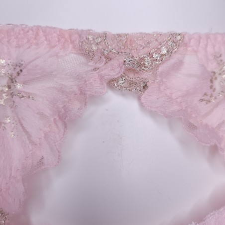 LARGE garter belt Pink Whisper