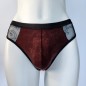 Mocha Elegance: Men's Thong Comfortable and Elegant