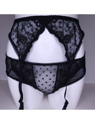 LARGE garter belt Lace Luxe II