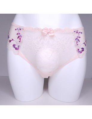 Apricot Euphoria: Soft Lace Panties for the Modern Crossdresser