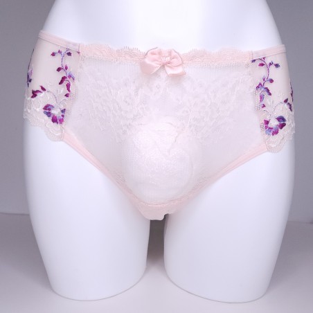Apricot Euphoria: Soft Lace Panties for the Modern Crossdresser
