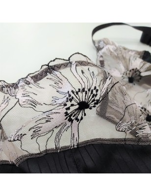 58AA underwire bra Noir Allure