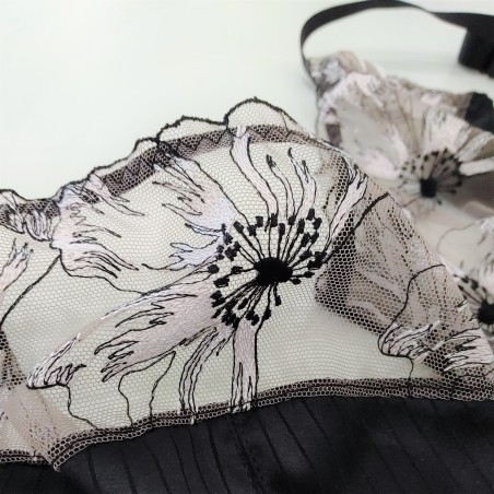 58AA underwire bra Noir Allure