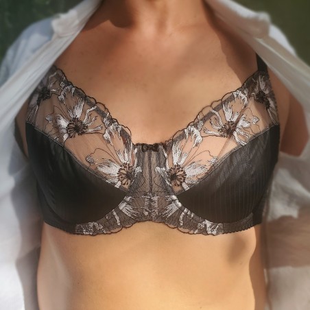 58AA underwire bra Noir Allure
