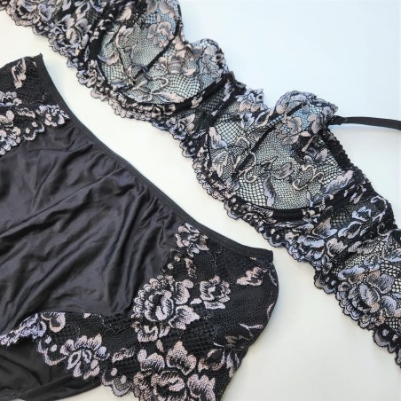 40AA underwire bra Noir Mirage