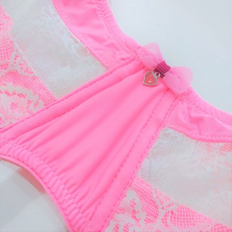 34AA no underwire bra NeonLace Allure II