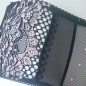 LARGE maxi brief Black and Pink Bliss