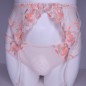 MEDIUM garter belt Apricot Sunset