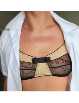 36AA no underwire bra Golden Twilight Fantasy