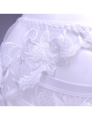 LARGE garter belt White Harmony