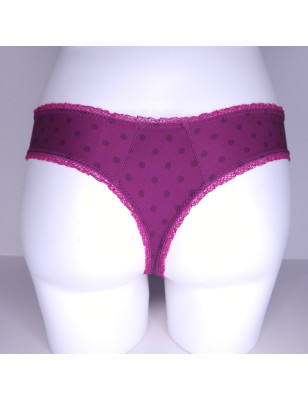 LARGE thongs Lustrous Dots