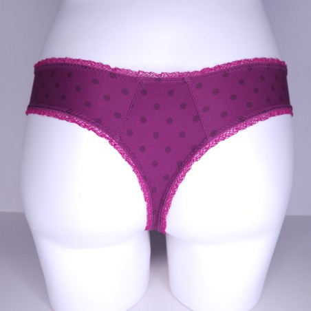 LARGE thongs Lustrous Dots