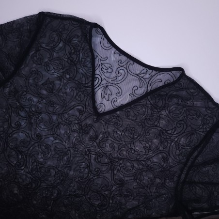 XL Shirt Black Elegance