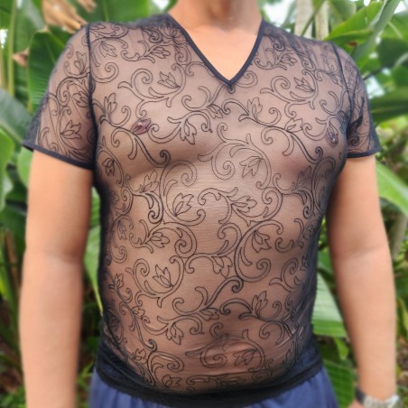 XL Shirt Black Elegance