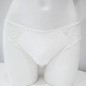 MEDIUM thongs Ivory Glitter