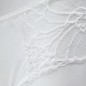 MEDIUM thongs Ivory Glitter