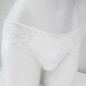 MEDIUM thongs Ivory Glitter