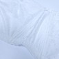 Snow Glow - White Satin Sissy Bra for Men Snow Glow - White Satin Sissy Bra for Men