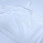 Snow Glow - White Satin Sissy Bra for Men Snow Glow - White Satin Sissy Bra for Men