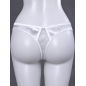 Snow Glow - White Satin Sissy Panties Snow Glow - White Satin Sissy Panties
