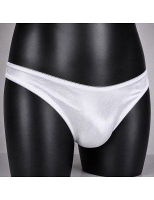 sissy white panties