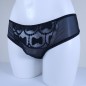 Midnight Ties: Black Polka Dot Crossdressing Panties Midnight Ties: Black Polka Dot Crossdressing Panties