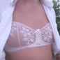 Soft Camelia - Delicate Crossdressing Bra