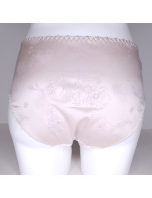 Soft Camelia - Soft Beige Satin Brief