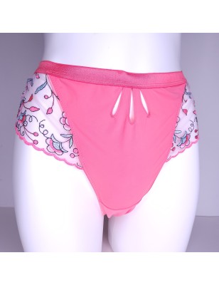 4XL coral nylon thongs