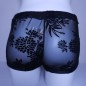 Black Garden – See Through Velvet Boxer Brief for Men