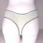 Emerald Comfort: Green Satin & Cheetah-Motif Panties for Men in Up to 5XL