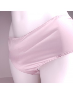 Flirty Pink Satin & Lace brings you all-satin panties