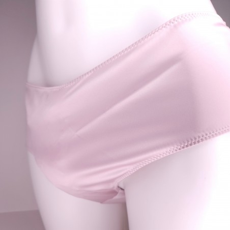 Flirty Pink Satin & Lace brings you all-satin panties